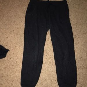 Black joggers